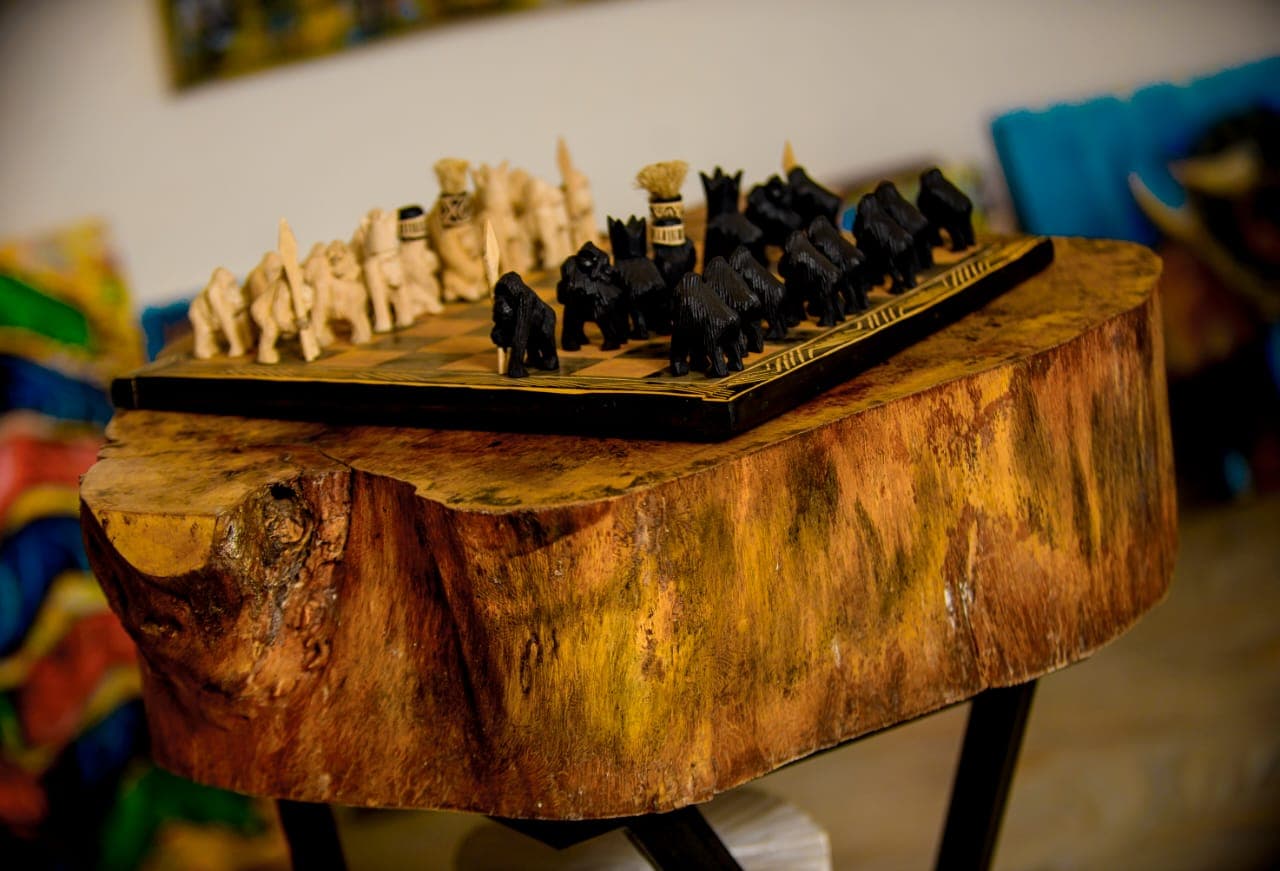 Gorilla Kingdom Chess Set